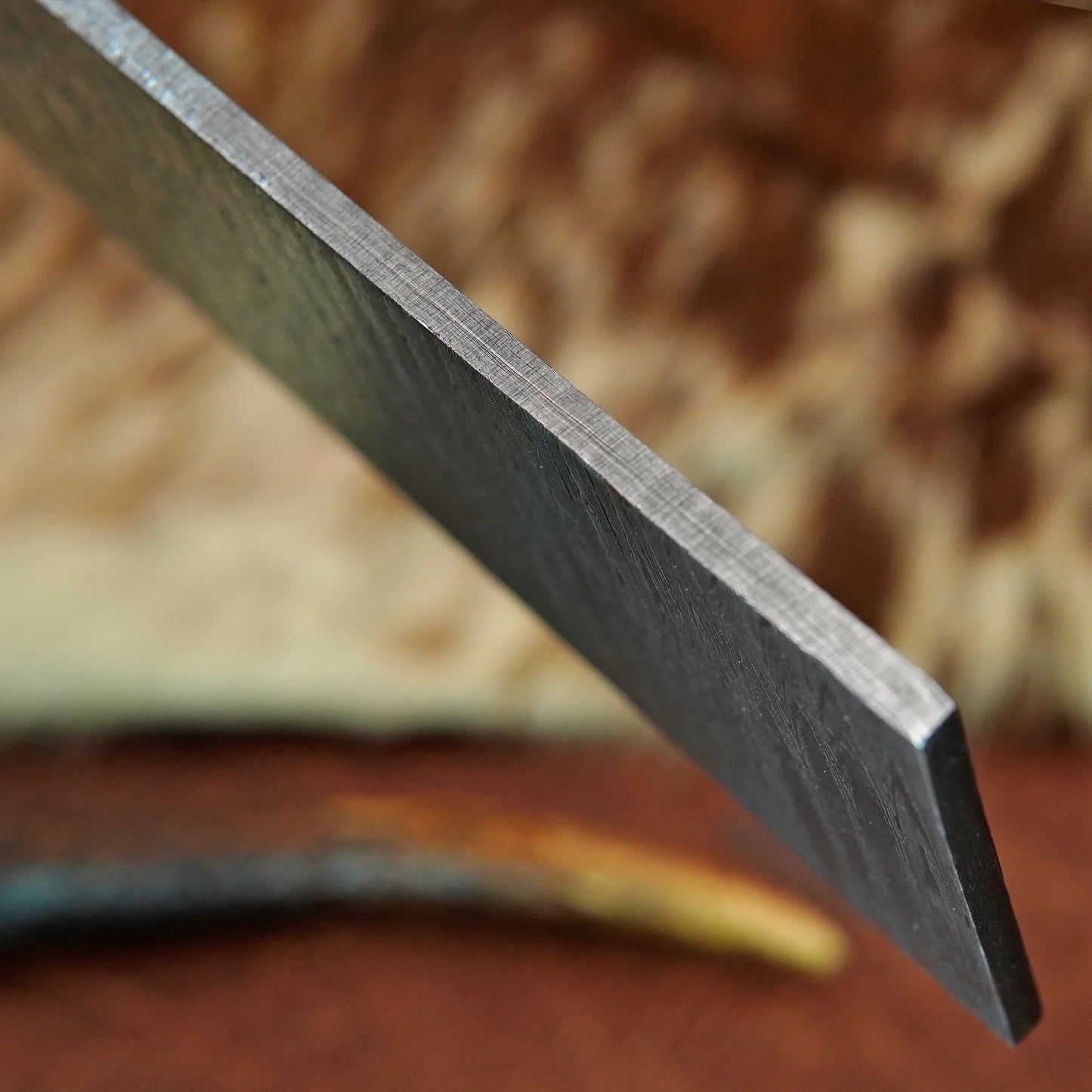 Damascus Steel Billet – Ladder Pattern | 156 Layer Hand Forged Annealed Knife Making Steel NABT03